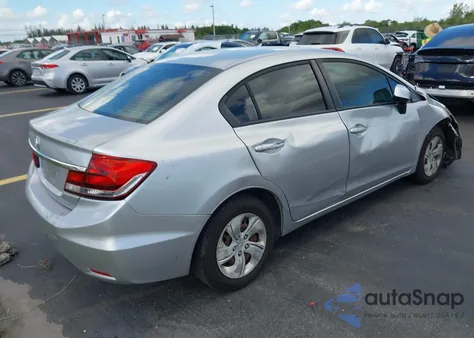 2013 Honda Civic Lx from USA, damaged, VIN 19XFB2F52DE100651